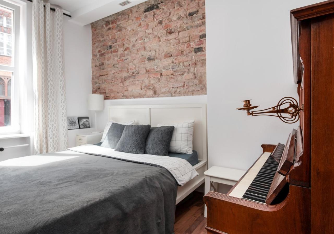 Piano Apartment W Sercu Starego Miasta Gdańsk Eksteriør bilde